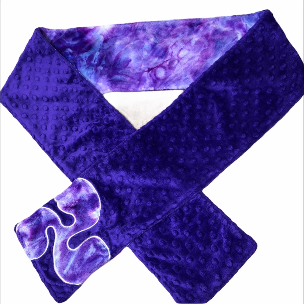Triple Flip Minky Scarf